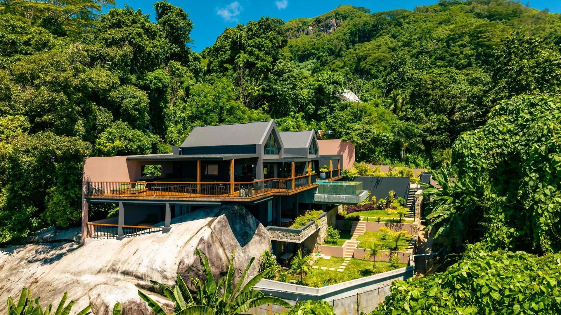 Maison Gaia Seychelles, Unobstructed Views Over The Ocean And Into The Sunset Glacis  Villa