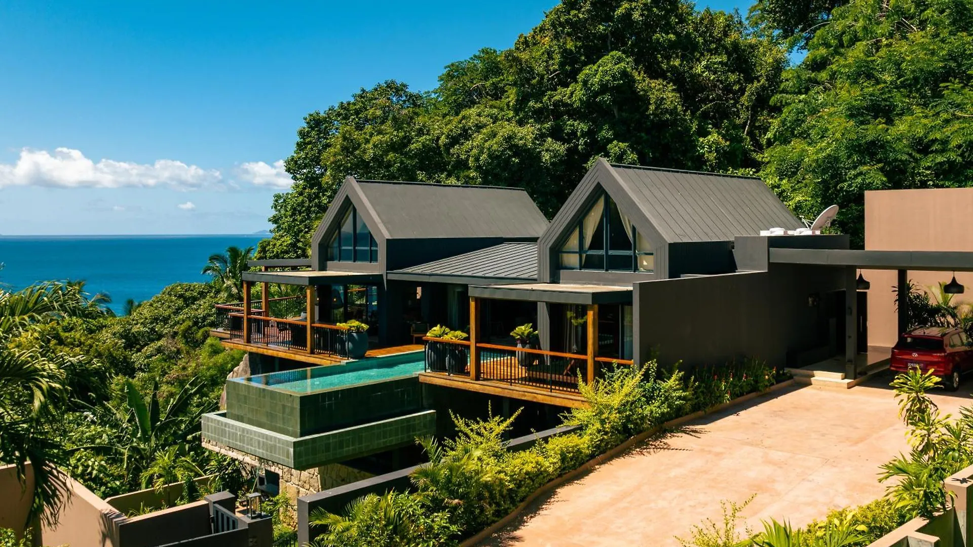 Maison Gaia Seychelles, Unobstructed Views Over The Ocean And Into The Sunset Glacis