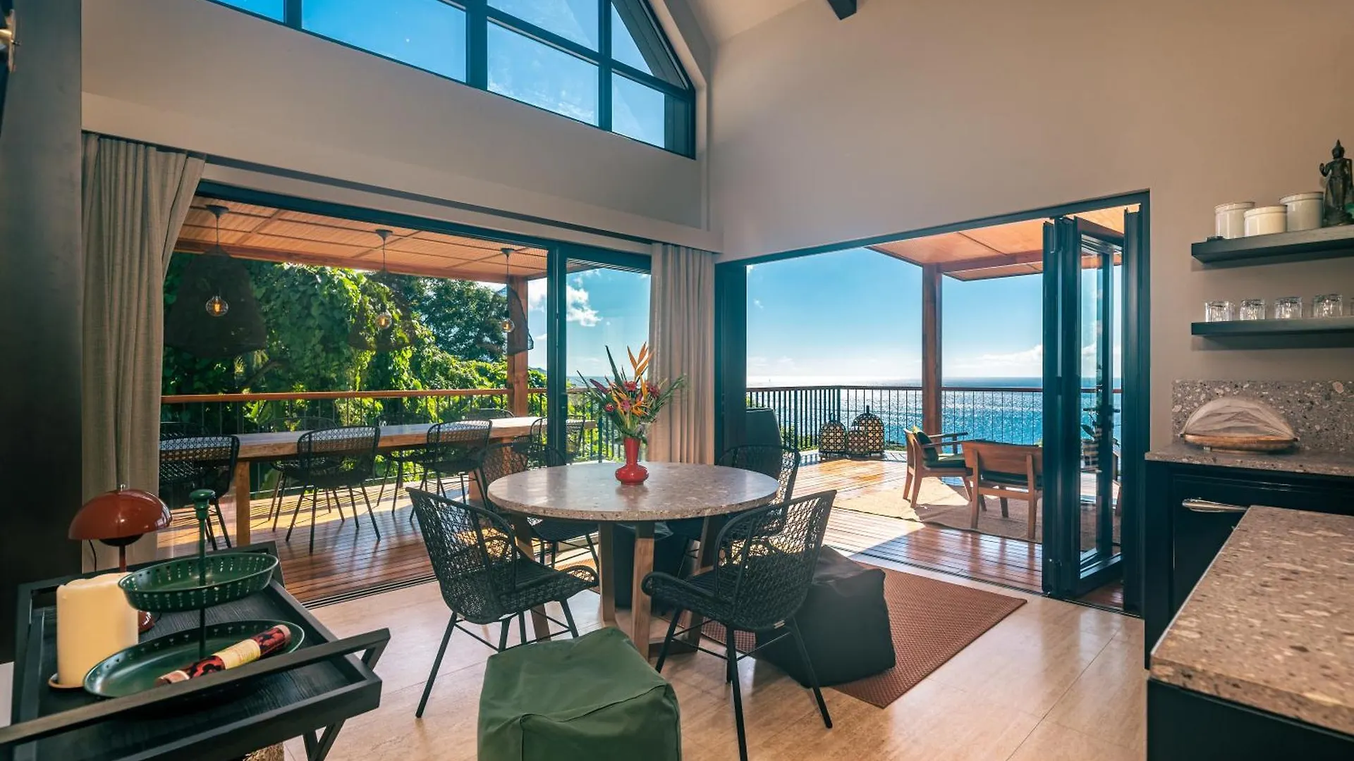 Villa Maison Gaia Seychelles, Unobstructed Views Over The Ocean And Into The Sunset Glacis